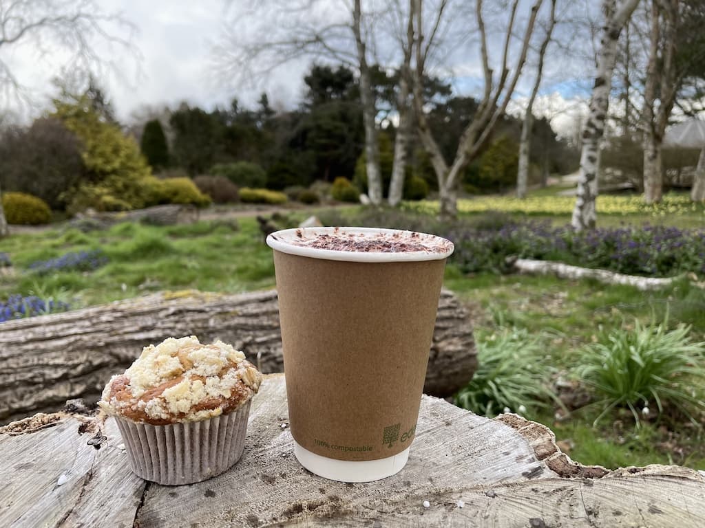Cake and Coffee at St Andrews Botanic Garden